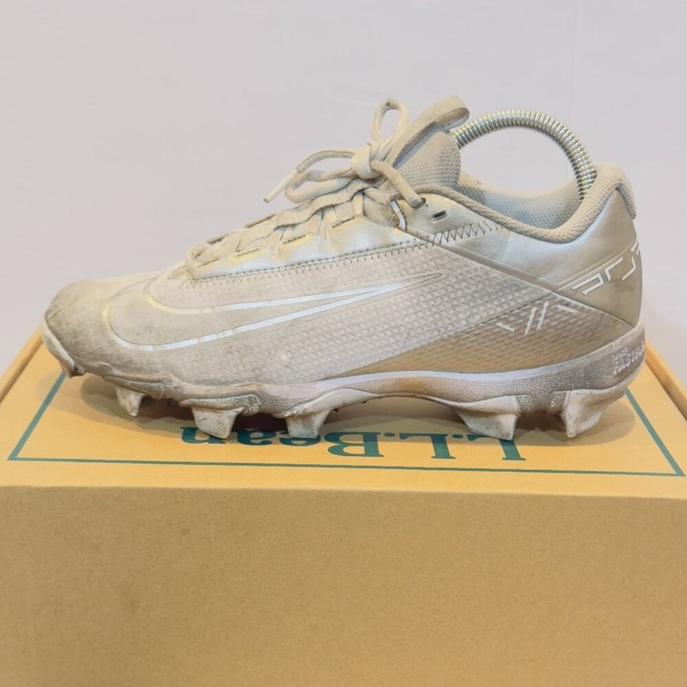 Nike Vapor Edge 360 VC Mens Size 7 Wolf Grey Lightweight Football Cleats Speed